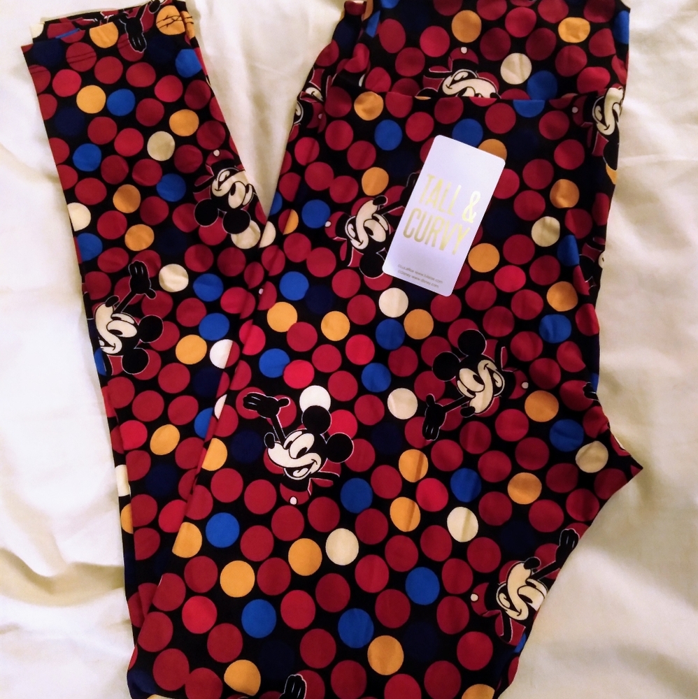 NWT LuLaRoe Disney Leggings TC